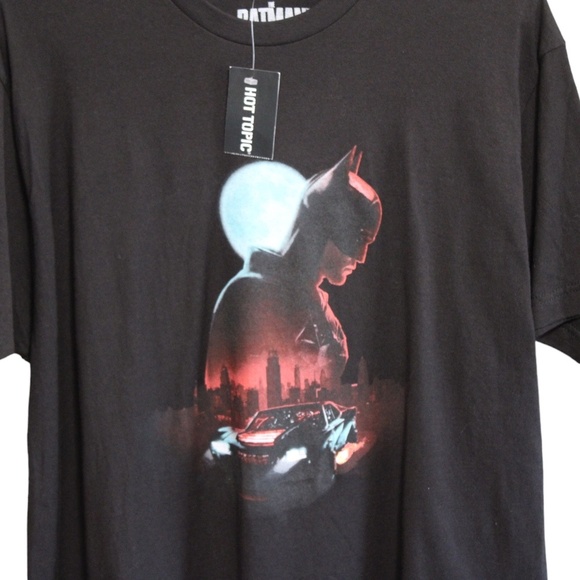 DC Comics Batman Bat Mobile T Shirt‎ Black Large - Picture 3 of 4